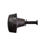ручка для шкафа frazil round d2,5 коричневая металлическая