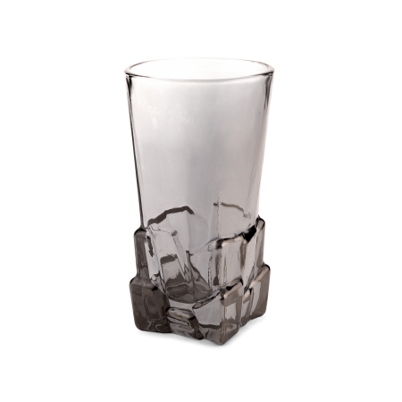 стакан froisse crystal 200мл черный стеклянный