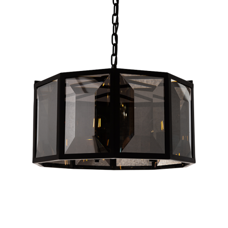 люстра harlow crystal d50 черная 