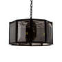 люстра harlow crystal d50 черная 
