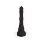 декор chess queen шахматная фигура королева h35 черный, керамика ручной работы