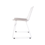 стул bertoia 47х50х87 белый металлический