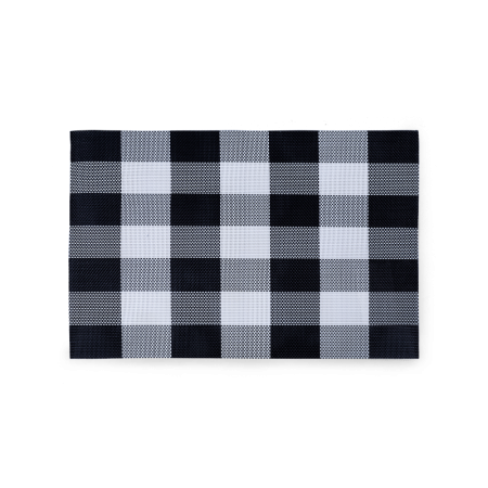 салфетка под приборы blowzy plaid мультиколор пластиковый