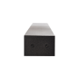 светильник линейный black led ac220v черный l31