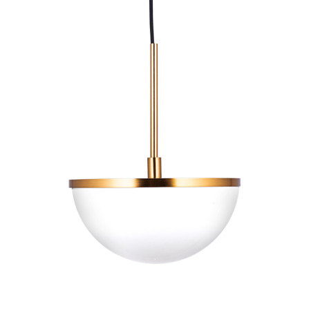 светильник подвесной freesia d30 белый стеклянный