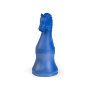 декор chess horse шахматная фигура лошадь h27 синяя, керамика ручной работы