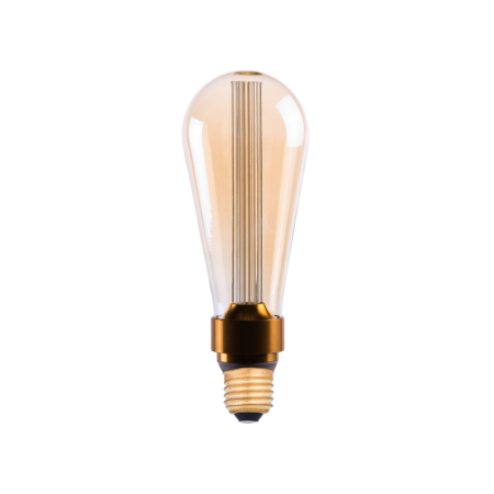 лампа светодиодная е27 st64/180-led 2200k 3вт amber