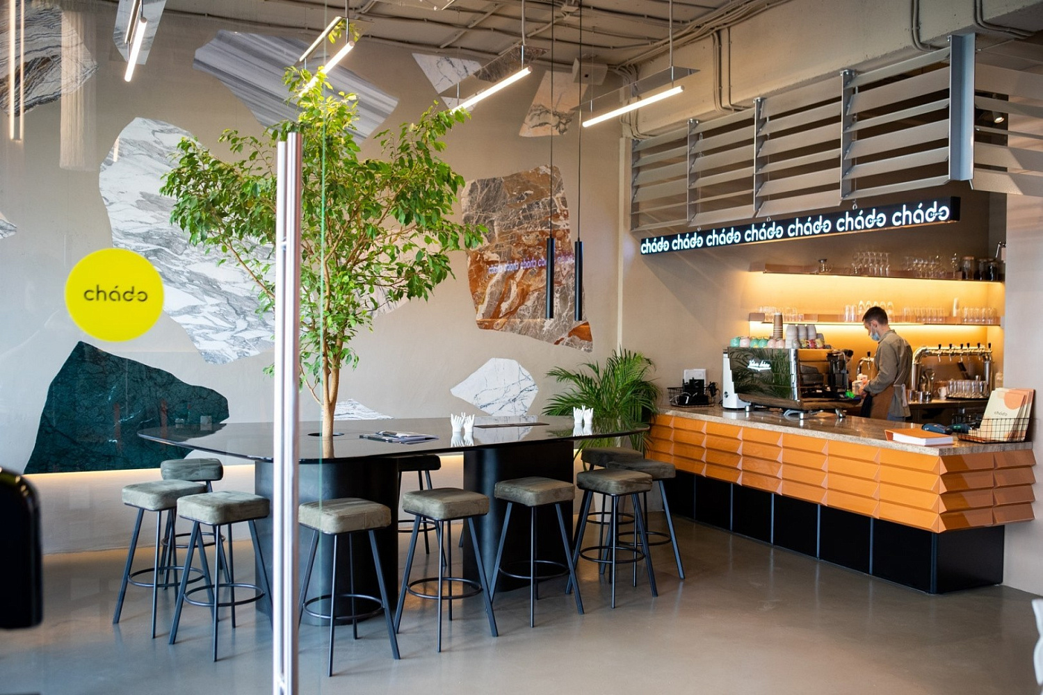 Проект для бургерной "Chado Burger Bar"