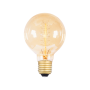 лампа эдисона е27 g80/120-kr 40вт amber
