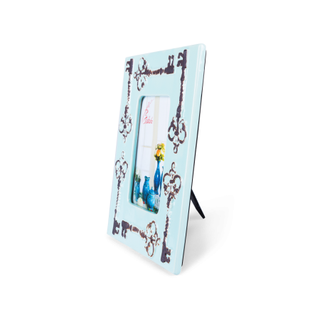 рамка для фотографий magic shop 21х26 голубая керамическая