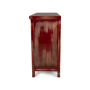 комод marsala 130х46х95 бордовый деревянный из бука