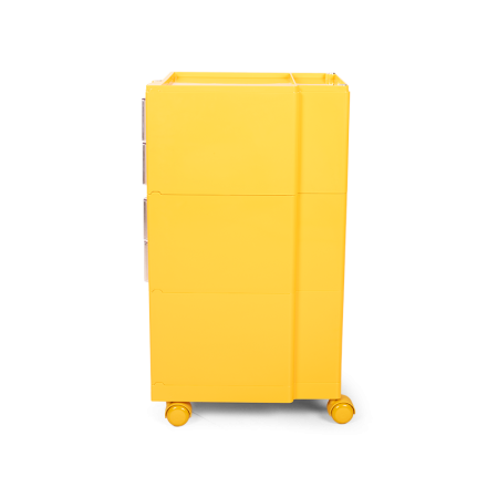тумба designer желтая пластиковая