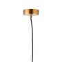 светильник подвесной freesia d30 белый стеклянный