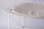 стул bertoia 47х50х87 белый металлический