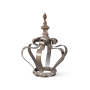 статуэтка la corona d11 серый, металл