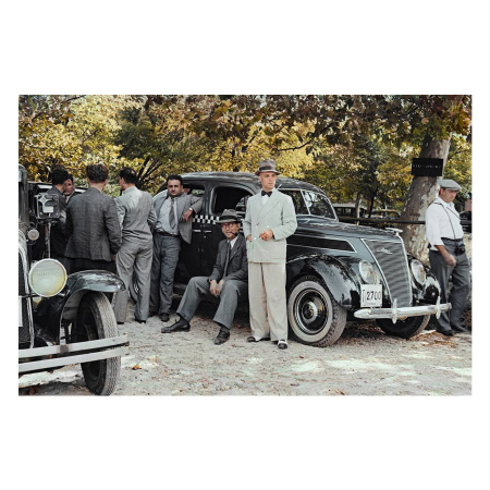 постер "gentlemen" 140х110 холст фотопечать