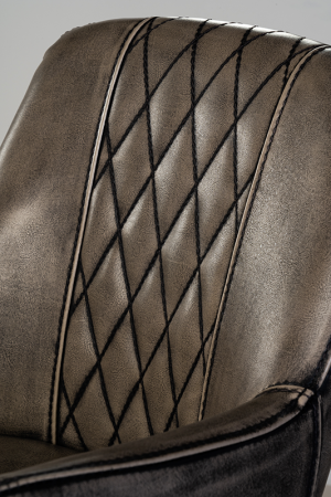 стул барный western серый обивка их экокожи