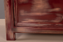 комод marsala 130х46х95 бордовый деревянный из бука