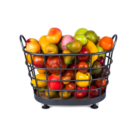 искусственные фрукты sweet fruits в корзине l, декоративный муляж