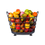 искусственные фрукты sweet fruits в корзине l, декоративный муляж