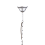 светильник подвесной fowler h40 серый стеклянный