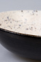 тарелка глубокая sphere d19 белая с узором, керамика ручной работы