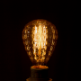 лампа эдисона е27 st85/135-tt6 40вт amber