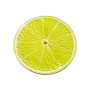 статуэтка lime 1/2 зеленая пластиковая