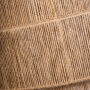 люстра плетёная cord d40 4-ярусная капучино, абажур из джута