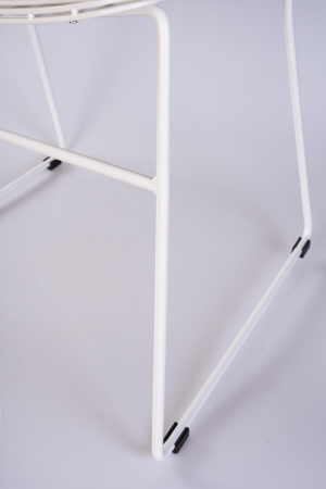 стул bertoia 47х50х87 белый металлический