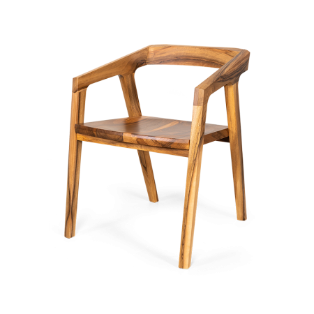 стул woody орех деревянный из массива